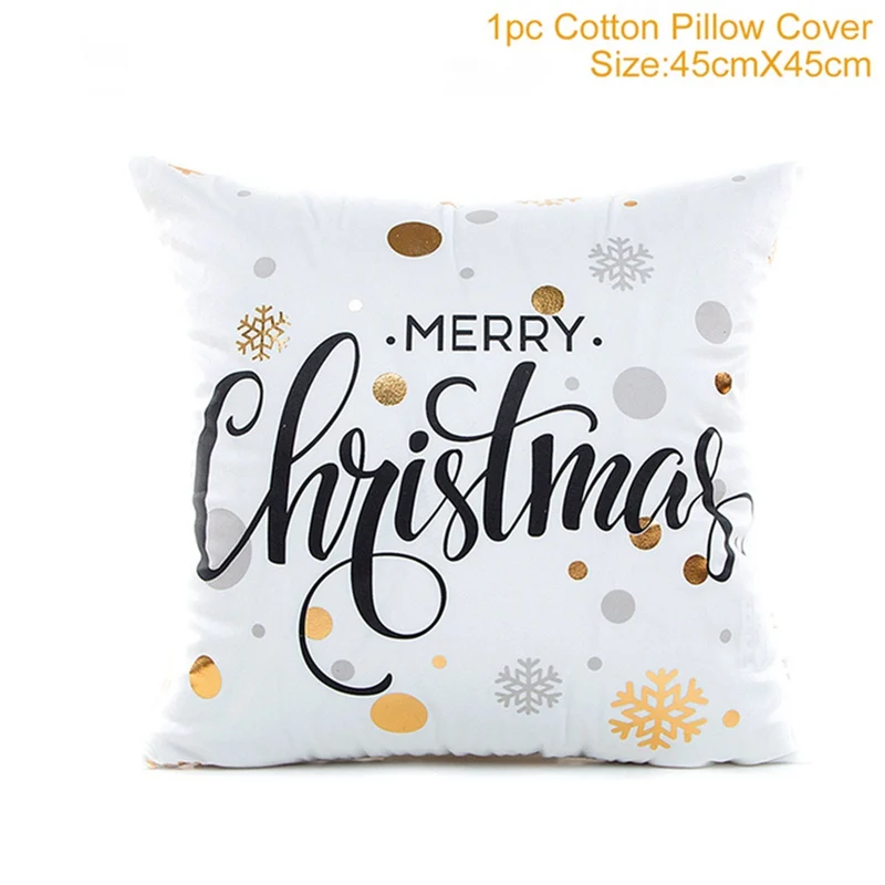 Black Pillowcase 1 шт. рождественские украшения для дома Navidad kerst decoratie плюшевые украшения с подвеской в виде оленя лося и оленя год - Цвет: Black Pillowcase