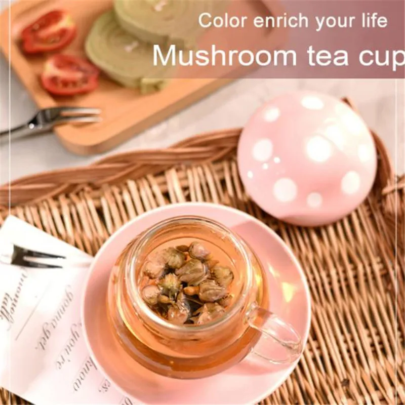 Прозрачная чашка для воды 290 мл молока кофейная чайная бокал вина с крышкой и