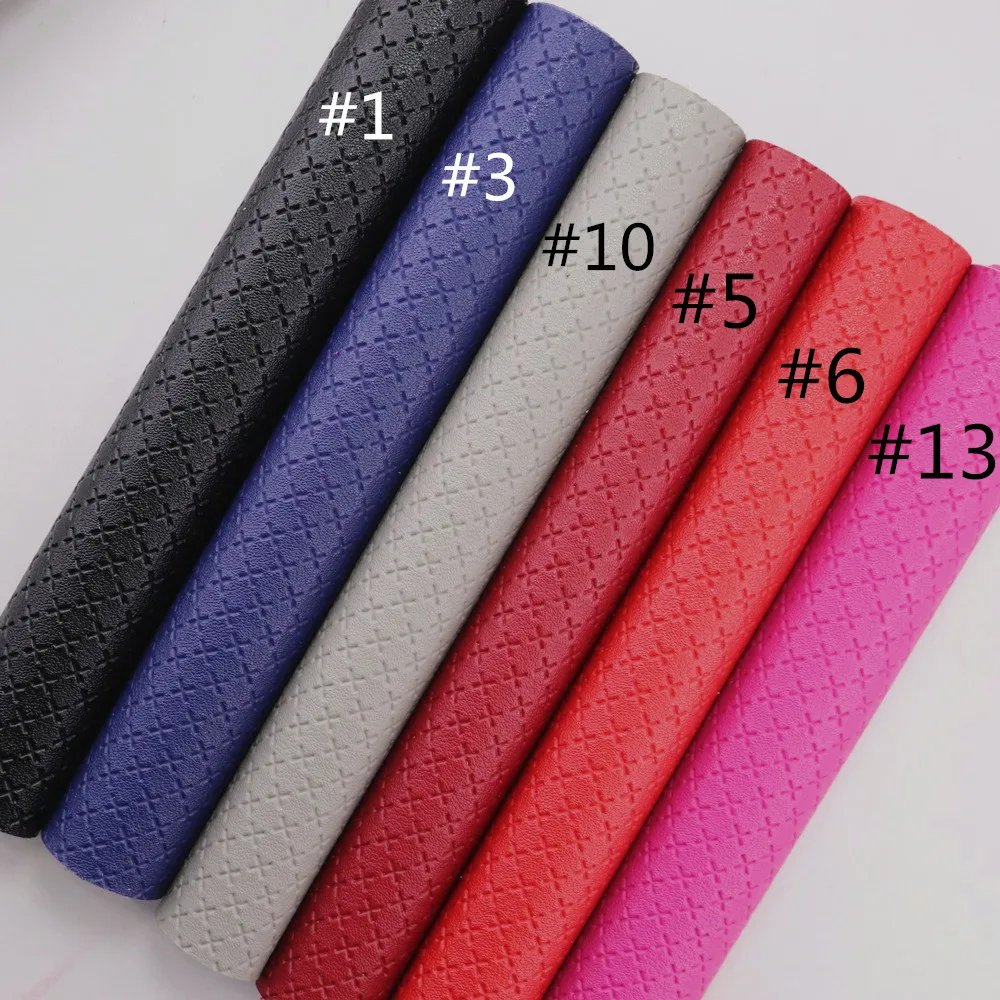 Тисненый поперечный синтетический лист A4 из искусственной кожи для сережек