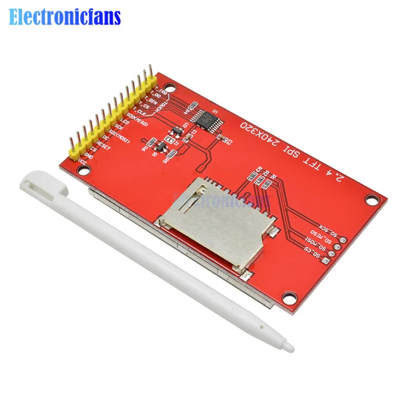 240х320 2.4&quot SPI TFT ЖК сенсорный модуль с PBC ILI9341 3.3В бесплатная доставка|spi tft|lcd touchlcd touch