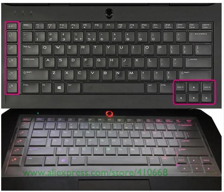 Прозрачный чехол для телефона защитный Dell Alienware 15 M15X R3 R4 ALW15C ALW15ER новый 15E 2015-2016