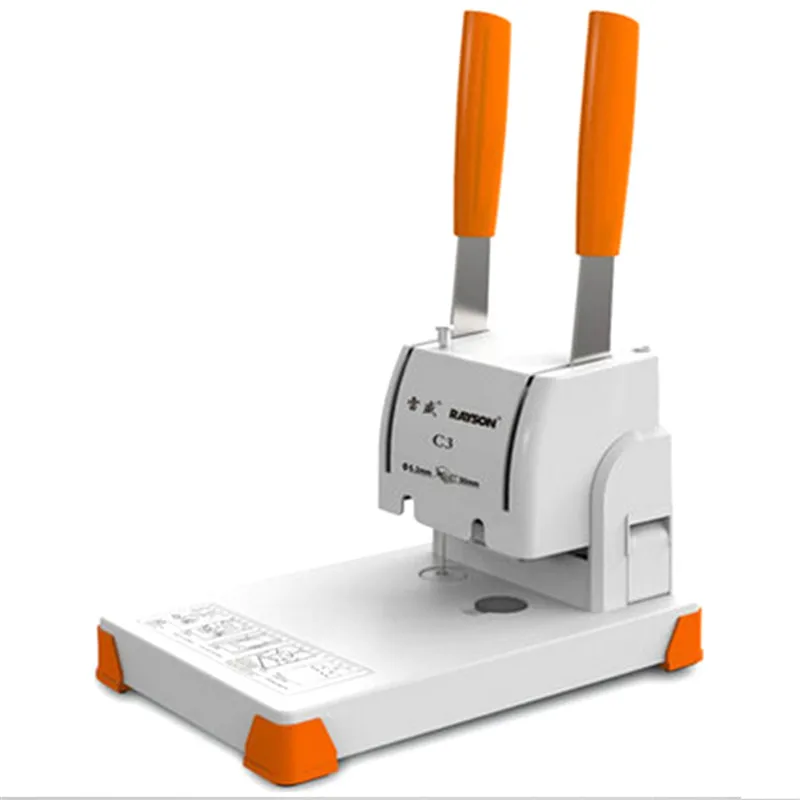 

C3 Binding Machine Hole Puncher Finance Punch Tools Riveted Pipe Binding Machine Certificate Office Appliance Device Profession