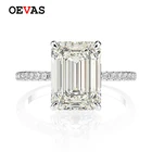 Обручальные кольца OEVAS, из стерлингового серебра 925 пробы, 8x11 мм