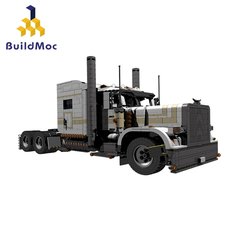 Конструктор BuildMoc 6138 высокотехнологичный для строительства самосвал автомобиль