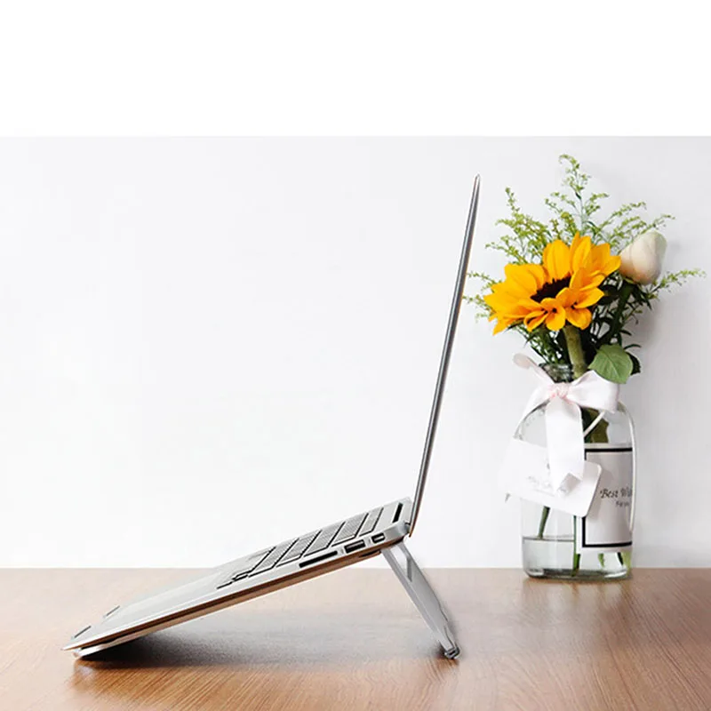 ГОРЯЧАЯ металлическая подставка для ноутбука из алюминиевого сплава