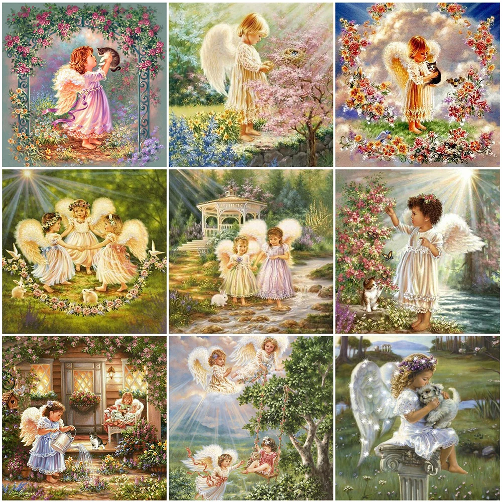 

MomoArt Алмазная живопись девушка полная площадь распродажа Алмазная мозаика ангел Алмазная вышивка крестом наборы украшение