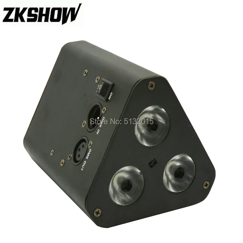 8 шт./лот 3*10 Вт RGBW светодиодный прожектор с клиновидным освещением беспроводной