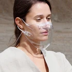 Прозрачная Маска Защитная маска для лица от запотевания, многоразовая, 1 шт.