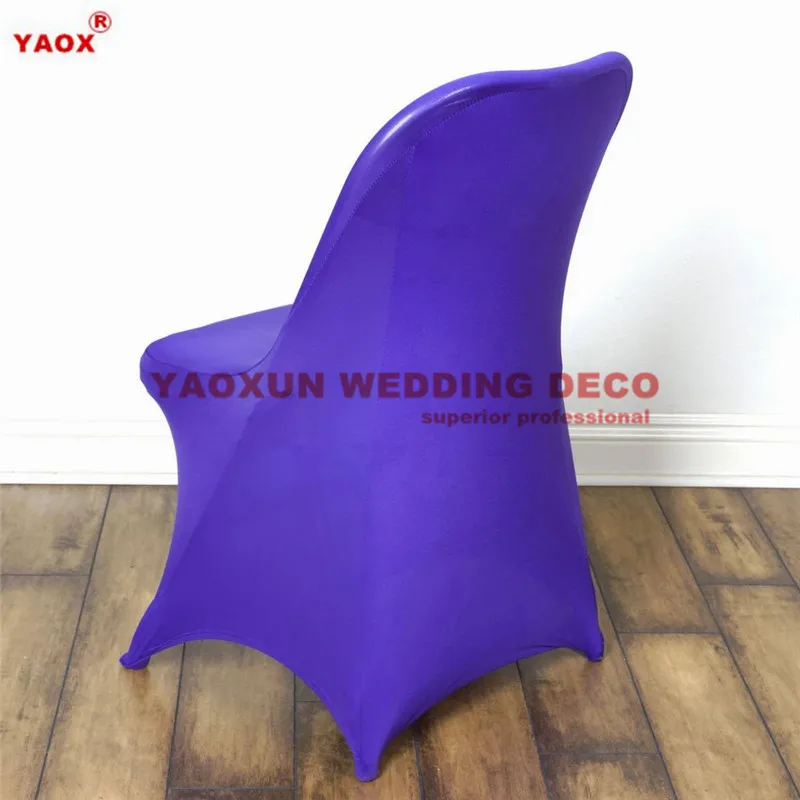 Бело черный складной чехол на стул из спандекса и лайкры для свадьбы банкета