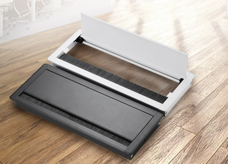 Новый тип алюминиевого сплава Threading Box столешница крышка резьба отверстие черно