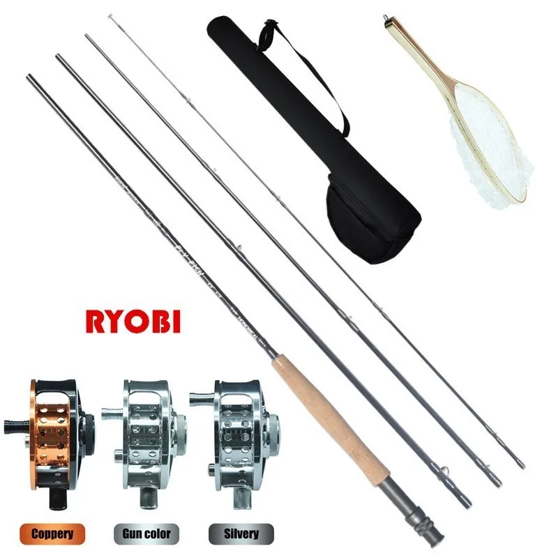 2 6 м удочки для ловли нахлыстом катушка сумка рюкзак набор секций забрасывания