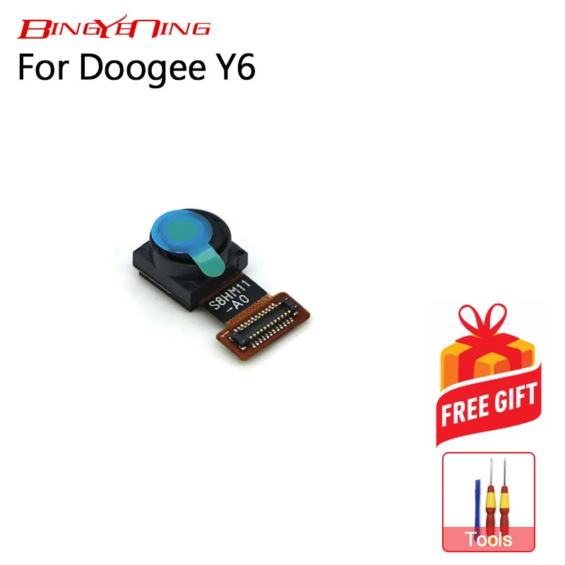 BingYeNing High Quality New Original Doogee Y6 front camera repair parts replacement for Smart phone | Мобильные телефоны и