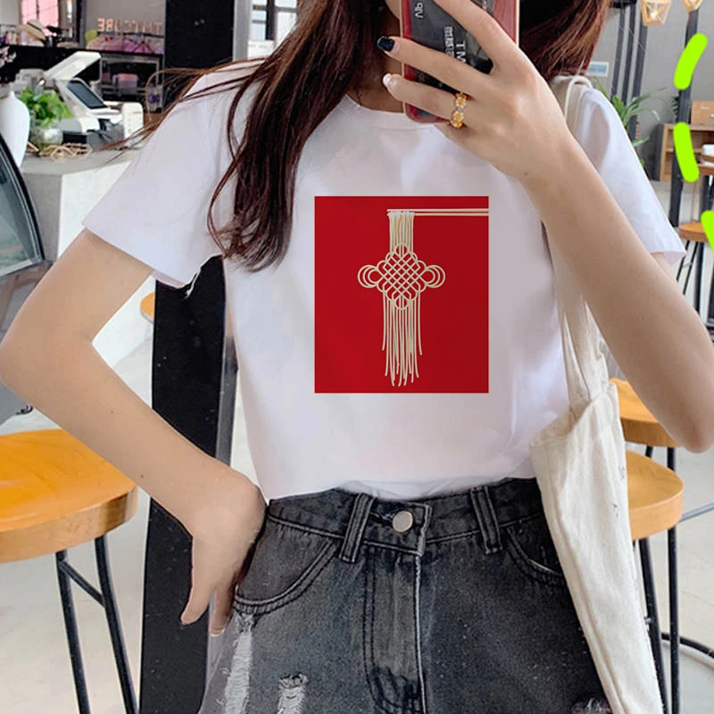 

Beijing opera theme Print T shirt Women Fashion Tshirt O neck Short Sleeve Harajuku T shirt White Tops Female Tops
