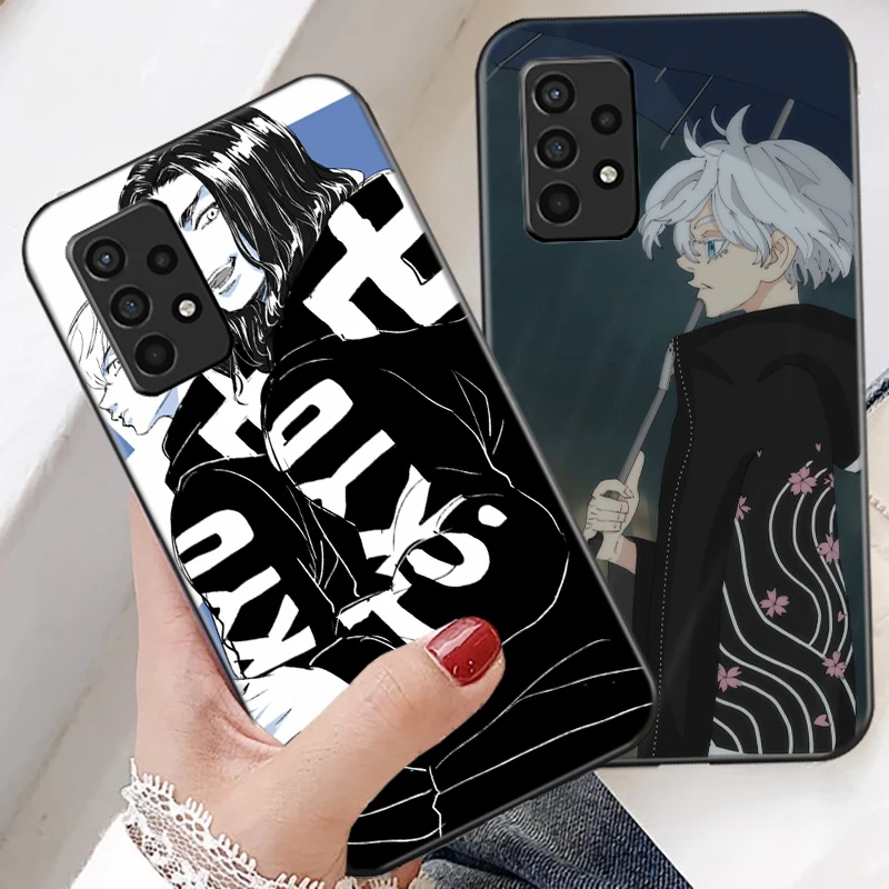 

Tokyo Revengers Avengers Phone Case For Samsung Galaxy A52 A72 S8 S8 Plus S9 S9 Plus S10 Lite manjiro sano Funda Coque Soft TPU