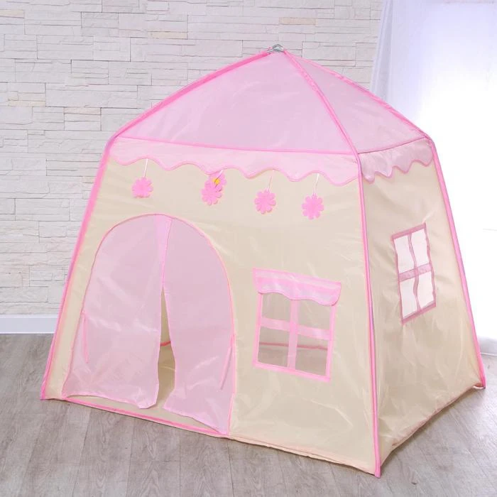 Children's play tent &quotHouse&quot pink 130 × 100 cm Gifts Hobbies Baby Kids Birthday Toys for children Toy Tents Outdoor Fun Sports |