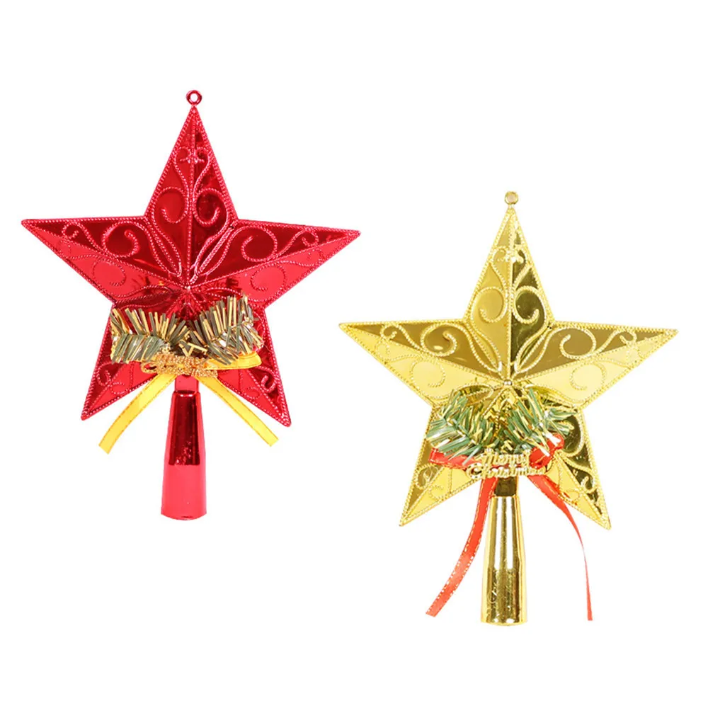 Christmas Pentagram Tree Top Pendant Home Holiday New Year Decoration 2019 | Дом и сад