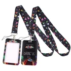 LT23 игра астронавт брелоки с принтом ленты ремешки для ключей ID карты телефон ремни затягивающей веревочки Lariat студентов для Бейджа