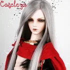 Длинный прямой парик для куклы Cataleya BJD SD без челки, 100% Высококачественное Термостойкое волокно, 13 14 16 18, 25 цветов