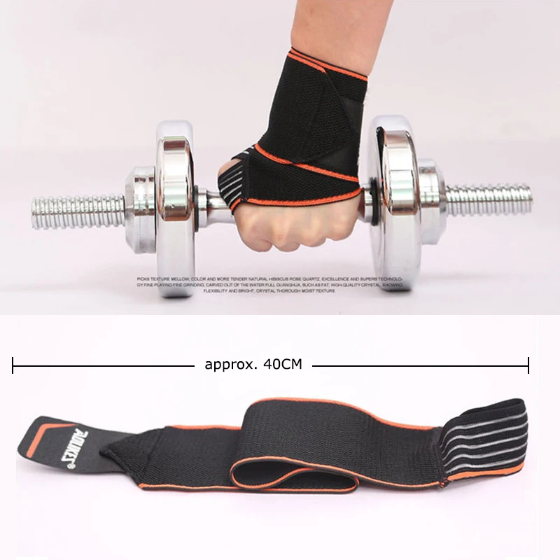

1 шт. 50 см ремень для тяжелой атлетики фитнес-тренажерного зала спортивная повязка на запястье бандаж для поддержки рук браслет для мужчин ж...