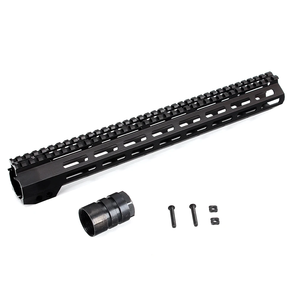 AR15 M-LOK Handguard 7 &quot9&quot 10 &quot12&quot 13 5 &quot15&quot 17 &quotPicatinny Rail Slim Style стальная гайка для