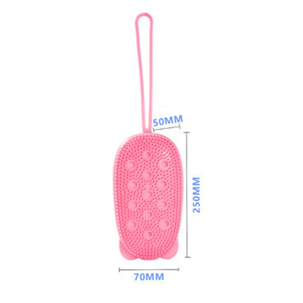 

Baby Shower Brush Fast Foaming Bear Silicone Scrubbing Artifact Soft Silicone Full Body Massage Spa Brush Baby Shower Brush