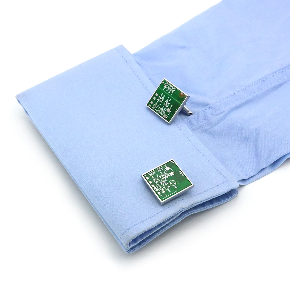 Мужские Запонки iGame запонки из латуни зеленого цвета | Украшения и аксессуары