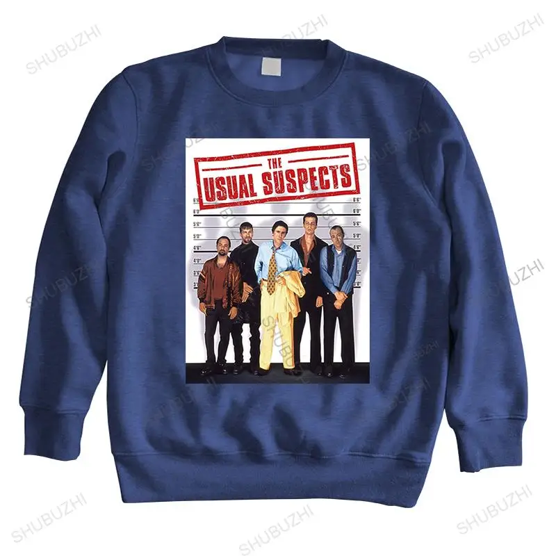 

men's spring sweatshirt high quality long sleeve THE USUAL SUSPECTS homme cotton brand hoodies unisex vintage casual black hoody