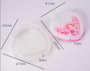 8 Силиконовые формы сушеный цветок смолы декоративные ремесло DIY Единорог Рог формы эпоксидной смолы формы для ювелирных изделий - Цвет: 8