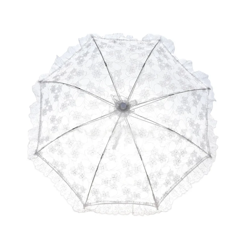 Новый Модный свадебный кружевной зонт для свадебной вечеринки танцевальная