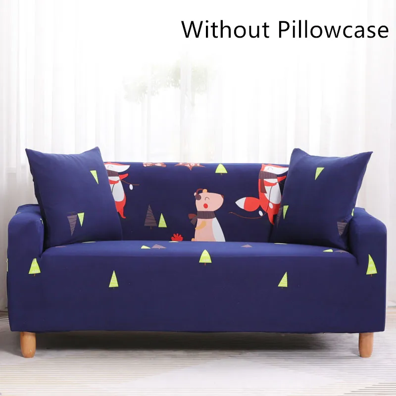 Sofa Cover Color 15 2 шт. угловой l-образный диван-чехол для гостиной, универсальный эластичный чехол для дивана, секционный шезлонг, диванные чехлы, стрейч - Цвет: Sofa Cover Color 15
