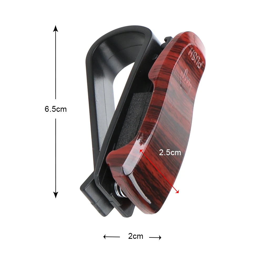 LEEPEE держатель для очков с текстурой древесины автомобильный солнцезащитных