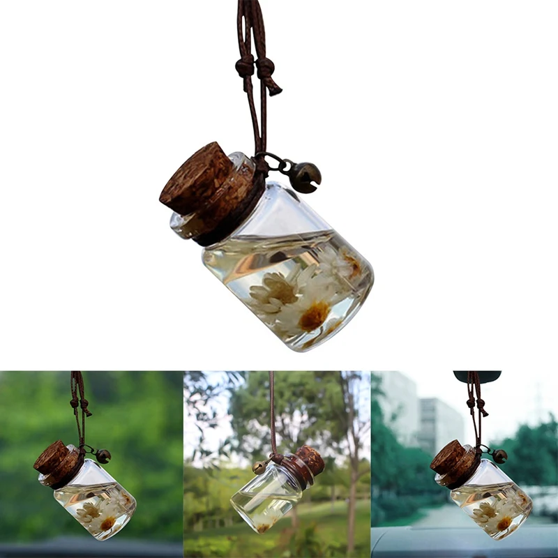 

Car Pendant Car Perfume Bottle Car Perfume Air Freshener for Essential Oil Empty Hanging Bottle Car Styling Car Accessories