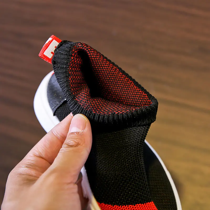 Children Casual Shoes Girls Sneaker for Running Boys Outdoor Anti-Slippery Fly Knit Kids Socks Shoe 2019 | Детская одежда и обувь