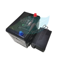 12 8v 100ah lifepo4 battery with bms 12v 100ah battery for go cart ups household appliances inverter 10a charger