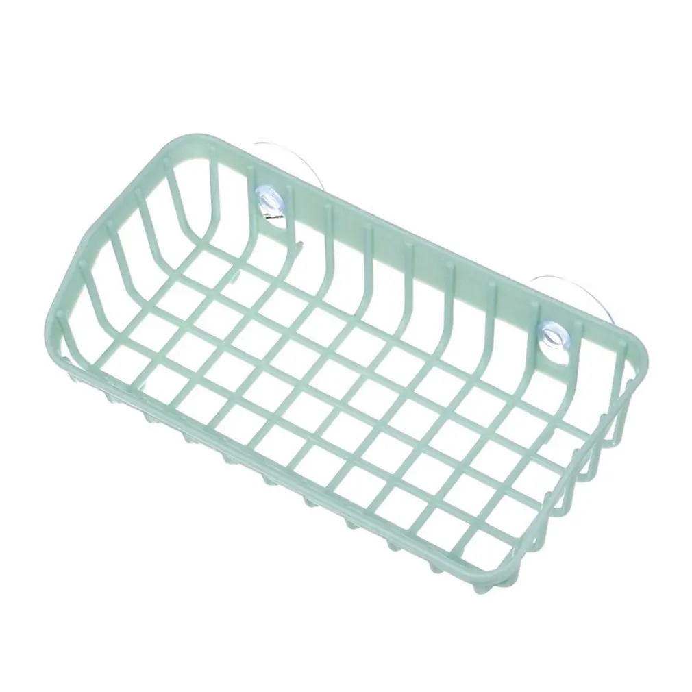 

Hanging Storage Basket Drain Basket Sink Hanging Wash Cleaning Storage Gadgets Kitchen Sponge Holder Suction Cups