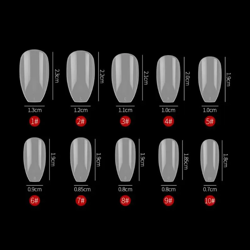 Pure Color Artificial Manicure Nail Extension Bright and Smooth Good Gloss Transparent Patch Fake Sticker Art Accessory | Красота и