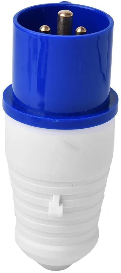 

IP44 Socket Industrial Waterproof Weatherproof 16A 220-250V 3Pin BEM-013