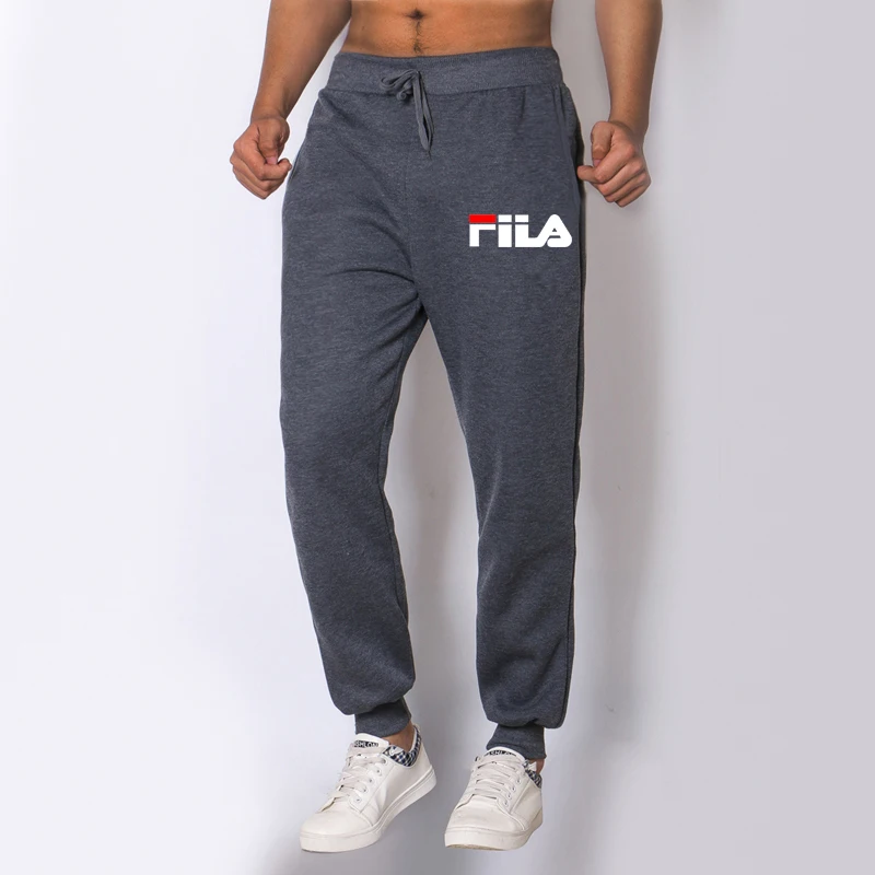 

Men's Long Pants 2021 Autumn Brand Thick Fleece Male Trousers Casual Pants Jogger Workout Sweatpants Harajuku Men's Clothing