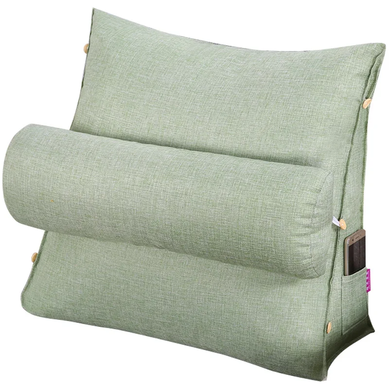 Подушка для офисного дивана Красивая цветная контрастная наволочка с