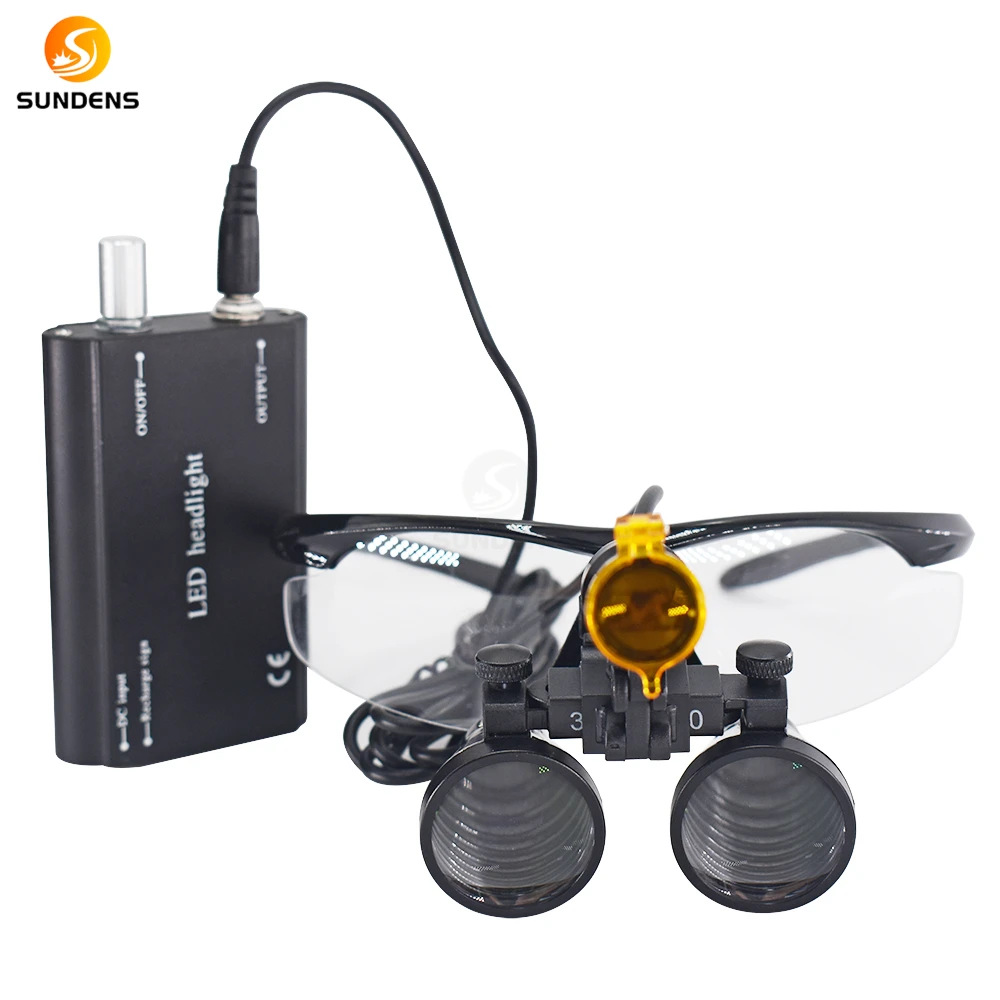 Большая распродажа заводская цена Медицинские Хирургические лупы светодиодный