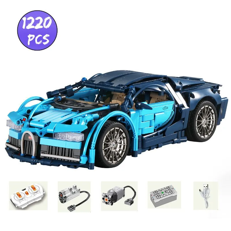 

Expert MOC Super Sport Racing Vehicle Model Building Blocks Remote Control Speed Car Bricks Toys For Children Boys Birthday Gift