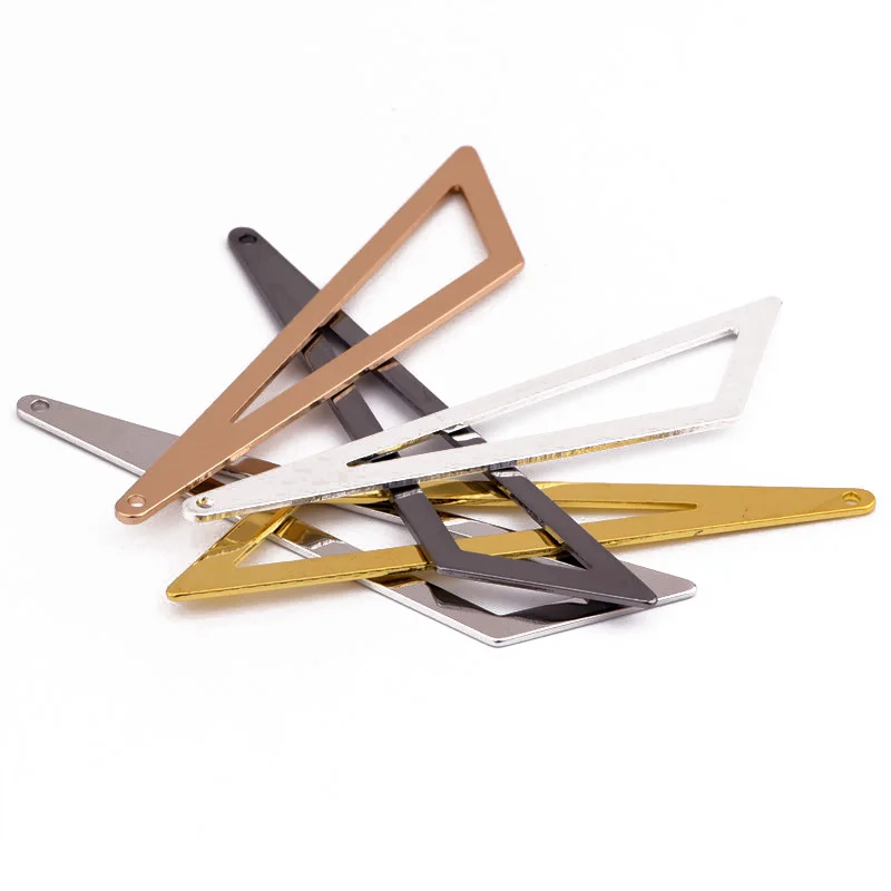 60 мм полый длинный треугольник с одним отверстием аксессуар сделай сам