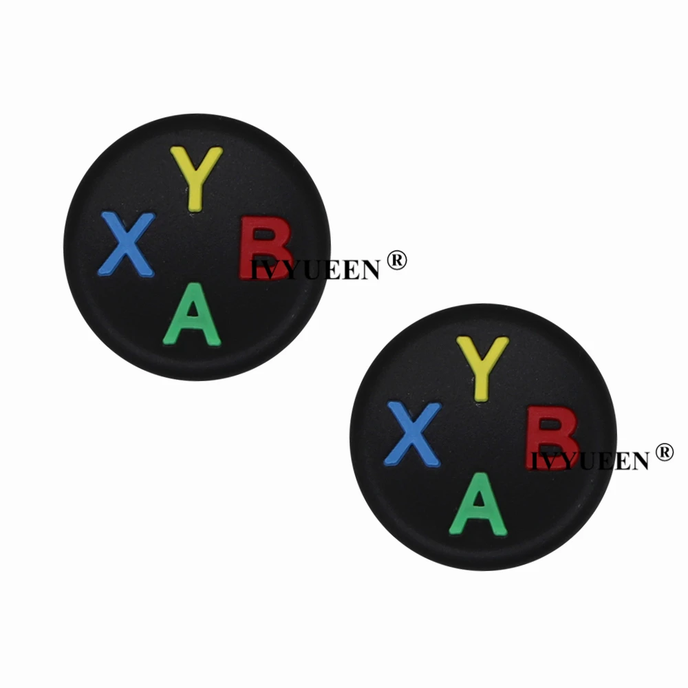 IVYUEEN 2 шт. силиконовые аналоговые ручки с черепом для sony playstation 4 PS4 Pro Slim контроллеры крышки для X Box One X/S