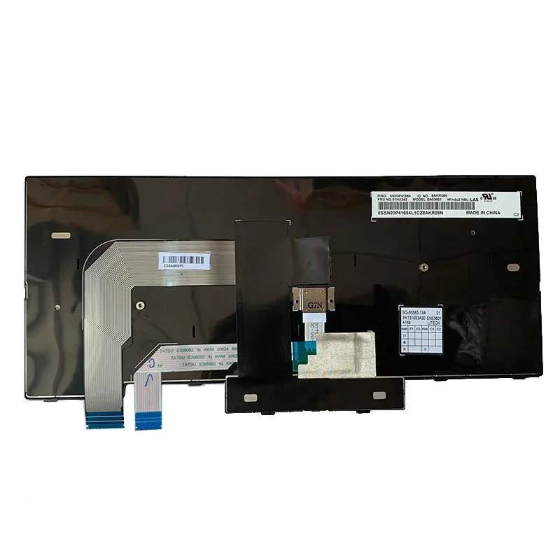 new original la latin spain keyboard for lenovo thinkpad t470 a475 t480 a485 laptop teclado 01hx342 01hx382 01hx302 01ax449 free global shipping