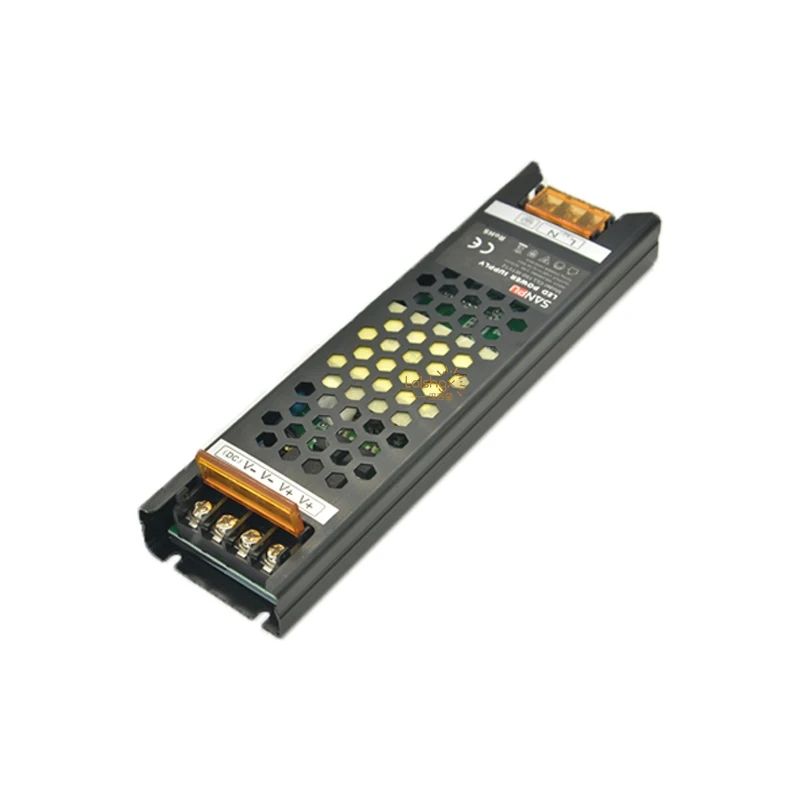 

SANPU Slim Power Supply Unit 12V 150W 12A LONG-FLAT Constant Voltage 12VDC LED Driver for LED Light Box Advertising CLL150-W1V12