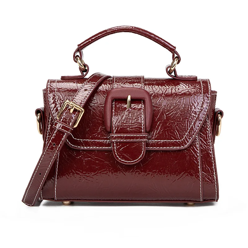 

2021 New Arrivals Women's Shoulder Bags PU Leather Solid Female Design Versatile Women Flap Bags