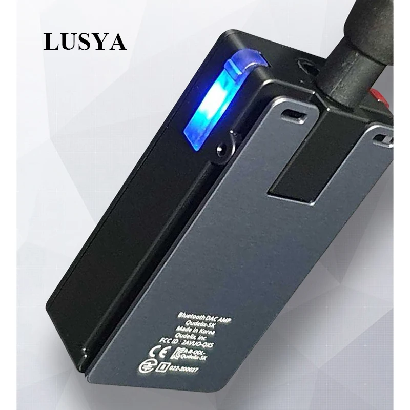 Lusya QCC512X Bluetooth 5 0 портативный декодирующий усилитель для наушников LDAC APTX HD ES9218P DAC 2