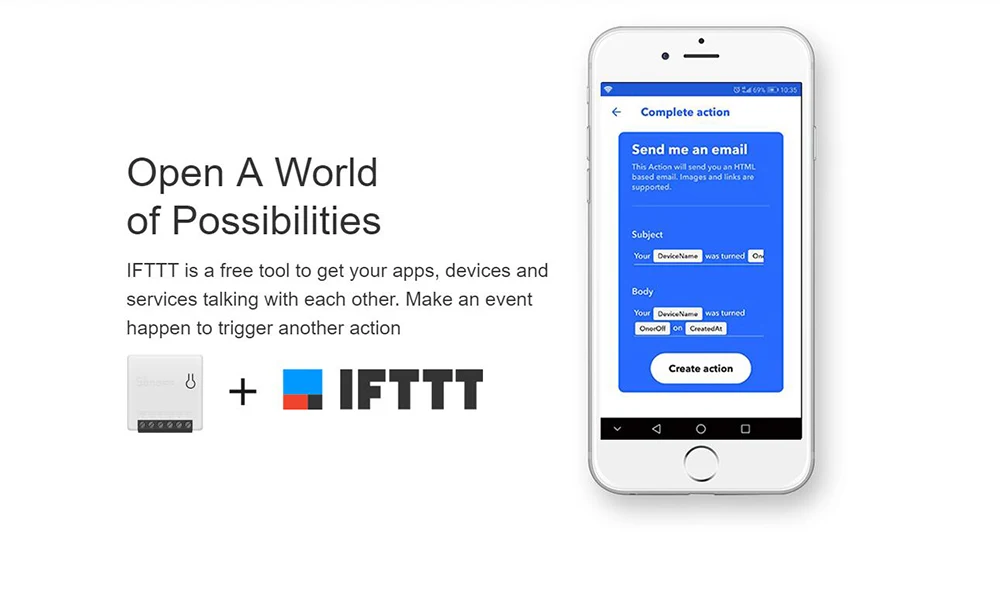 1/2/3/5/6/8/10/20 шт. Sonoff экшн-камера с Wi-Fi подключением Smart 2 Way переключателя «сделай сам» Умный дом удаленного Управление таймер работать с Alexa Google Home