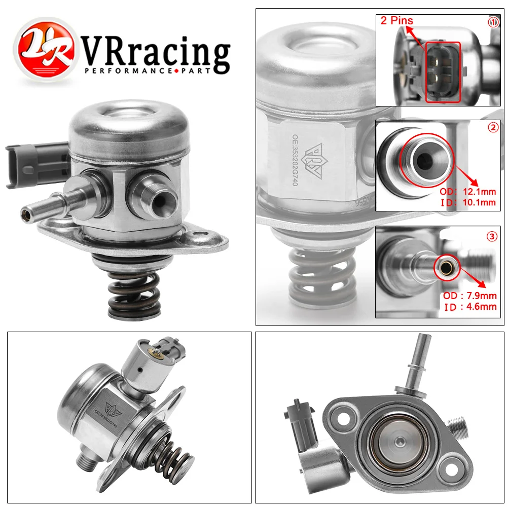 Vr-топливный насос высокого давления для 09-14 hyundai Sonata &amp 09-15 Kia Sorento UDW 353202G720 353202G730