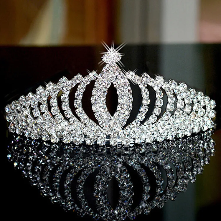 

Bridal wedding dinner crown diamond hair show dress accessories hair crown hair band